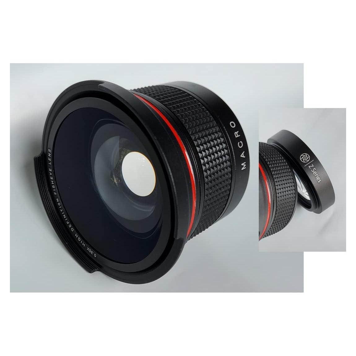 Lente Ojo de Pez Ultra Ancho Pro HD Z-Series 52mm para Nikon