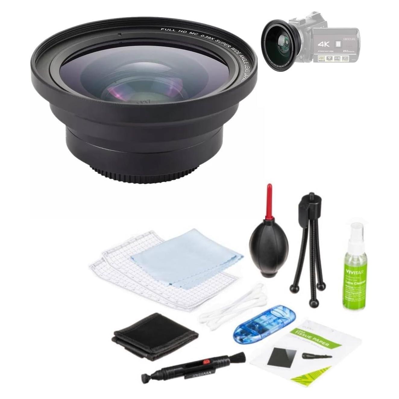 Lente Ojo de Pez Gran Angular 37mm con Macro OPTURA HD