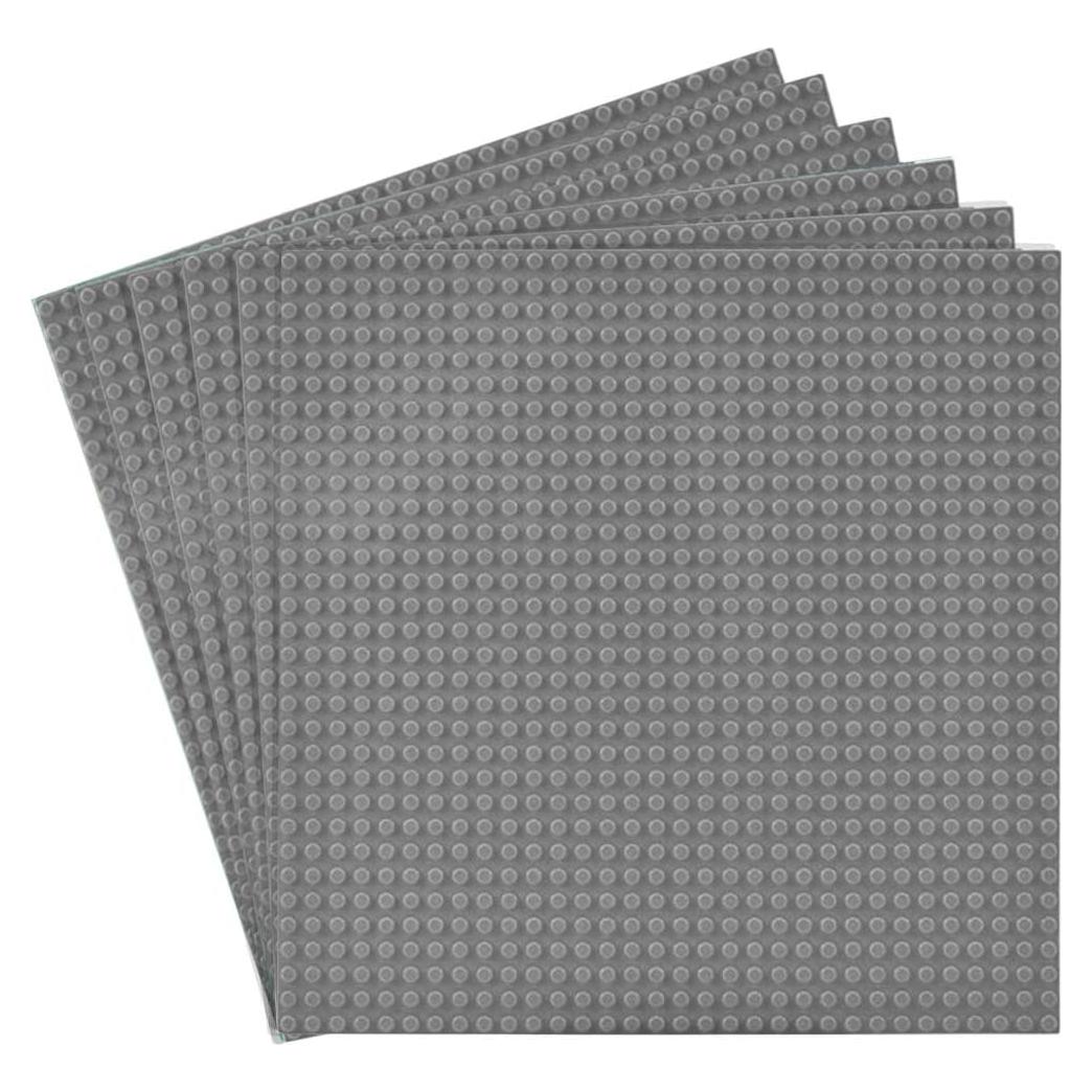 Placas Base de Construcción Cottonbear 6 Grises
