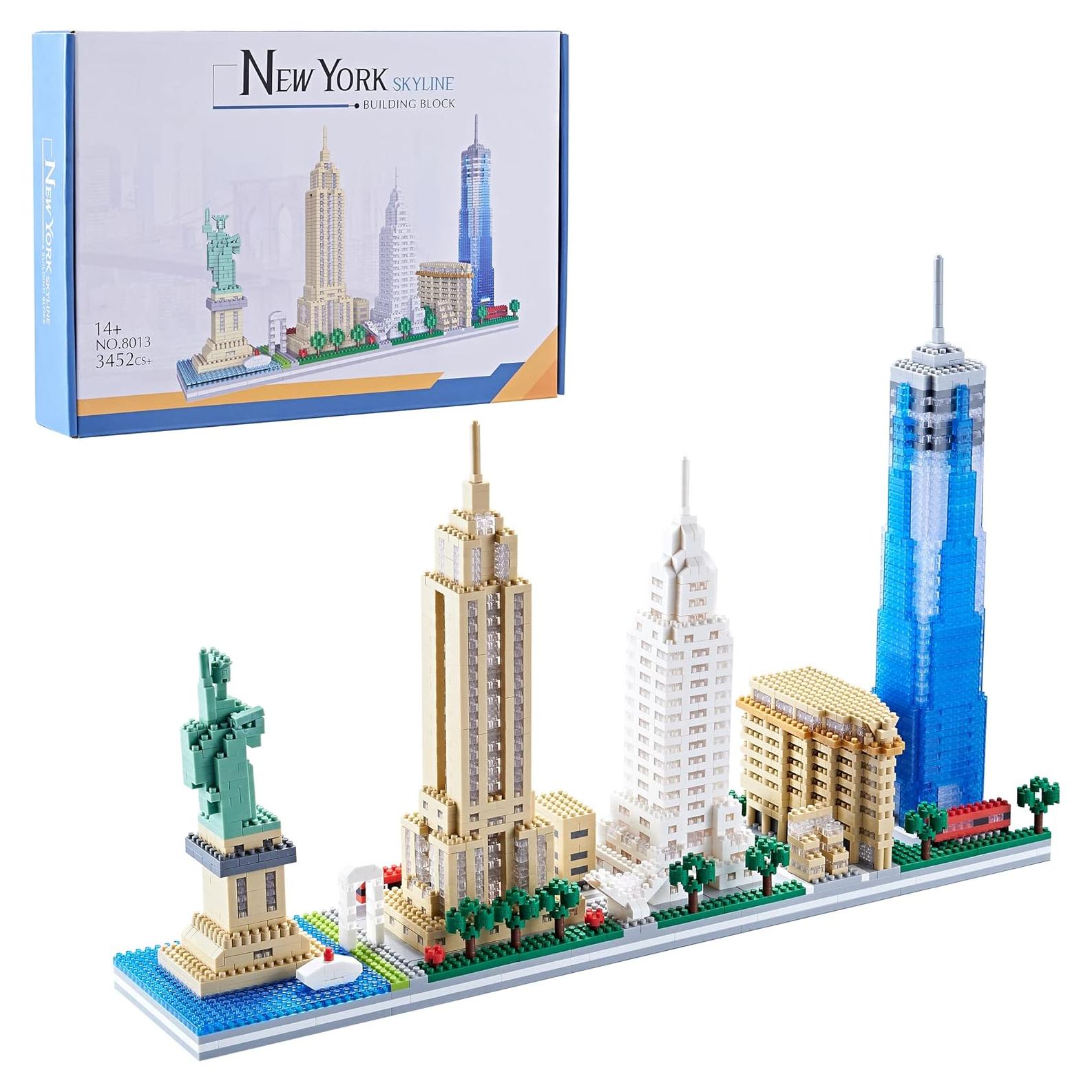 Conjunto Edificios Skyline Nueva York - 3452 piezas | KLMEi
