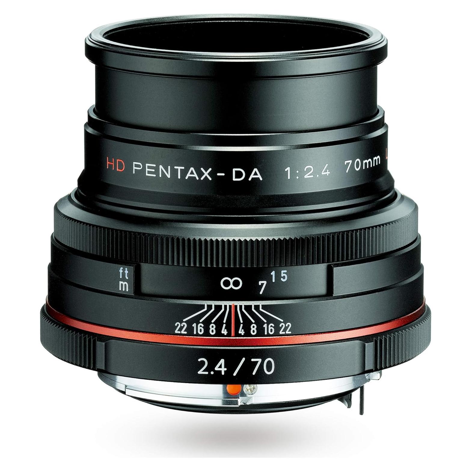 Lente Telefoto Pentax DA 70mm F2.4 Limitado Negro APS-C