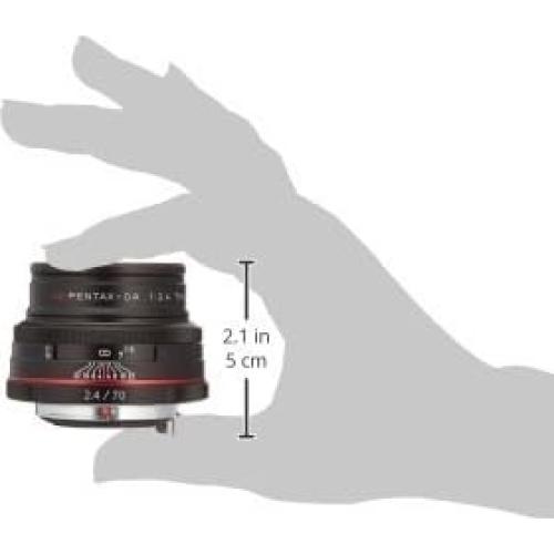 Lente Telefoto Pentax DA 70mm F2.4 Limitado Negro APS-C
