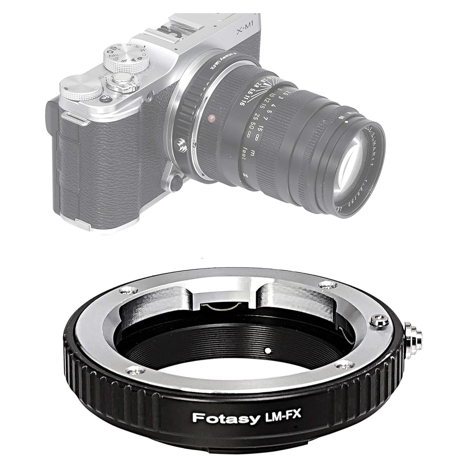 Adaptador Fotasy de Leica M a Fuji X - Compatible con Fujifilm