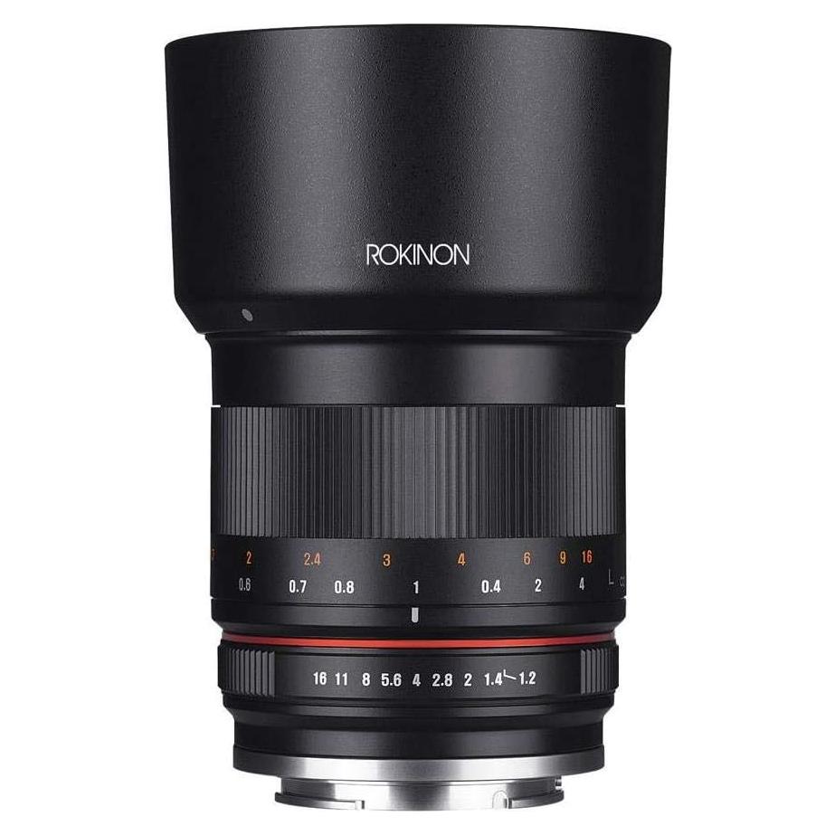 Lente Rokinon 50mm f/1.2 Manual para Cámaras Sin Espejo - Negro