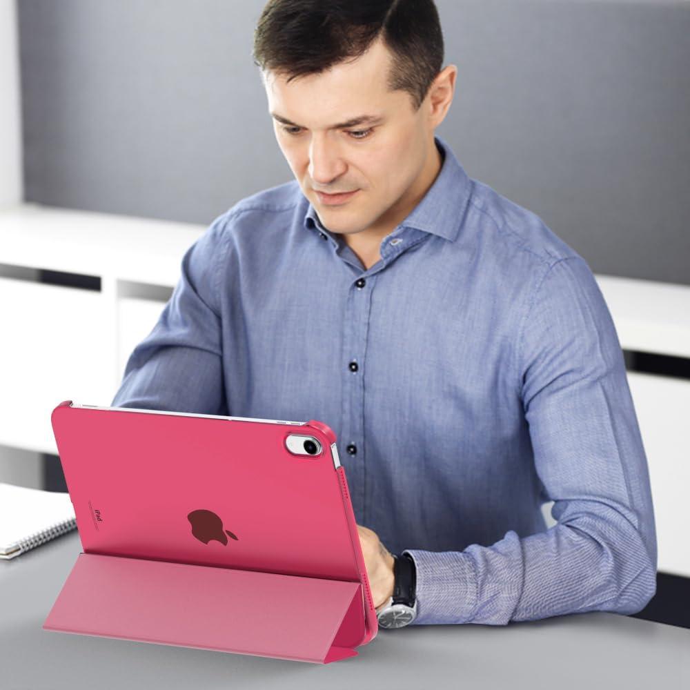 Funda MoKo para iPad 11" y 10.9" Rosa Persa 2025/2022