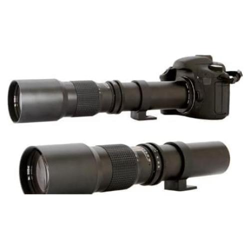 Lente Telefoto VIVITAR 500mm F8.0 para Nikon SLR Enfoque Manual