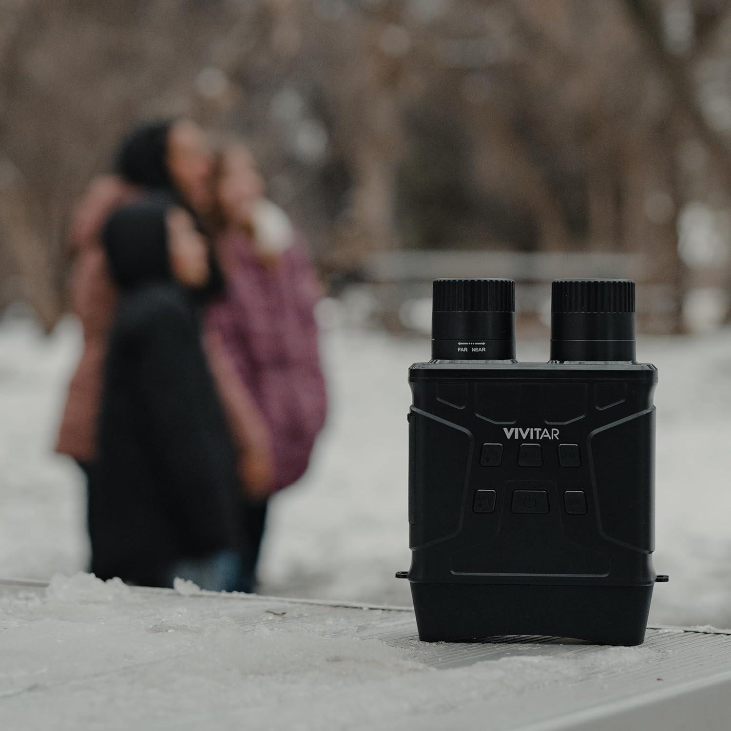 Cámara Binocular de Visión Nocturna VIVITAR 4x HD 16MP