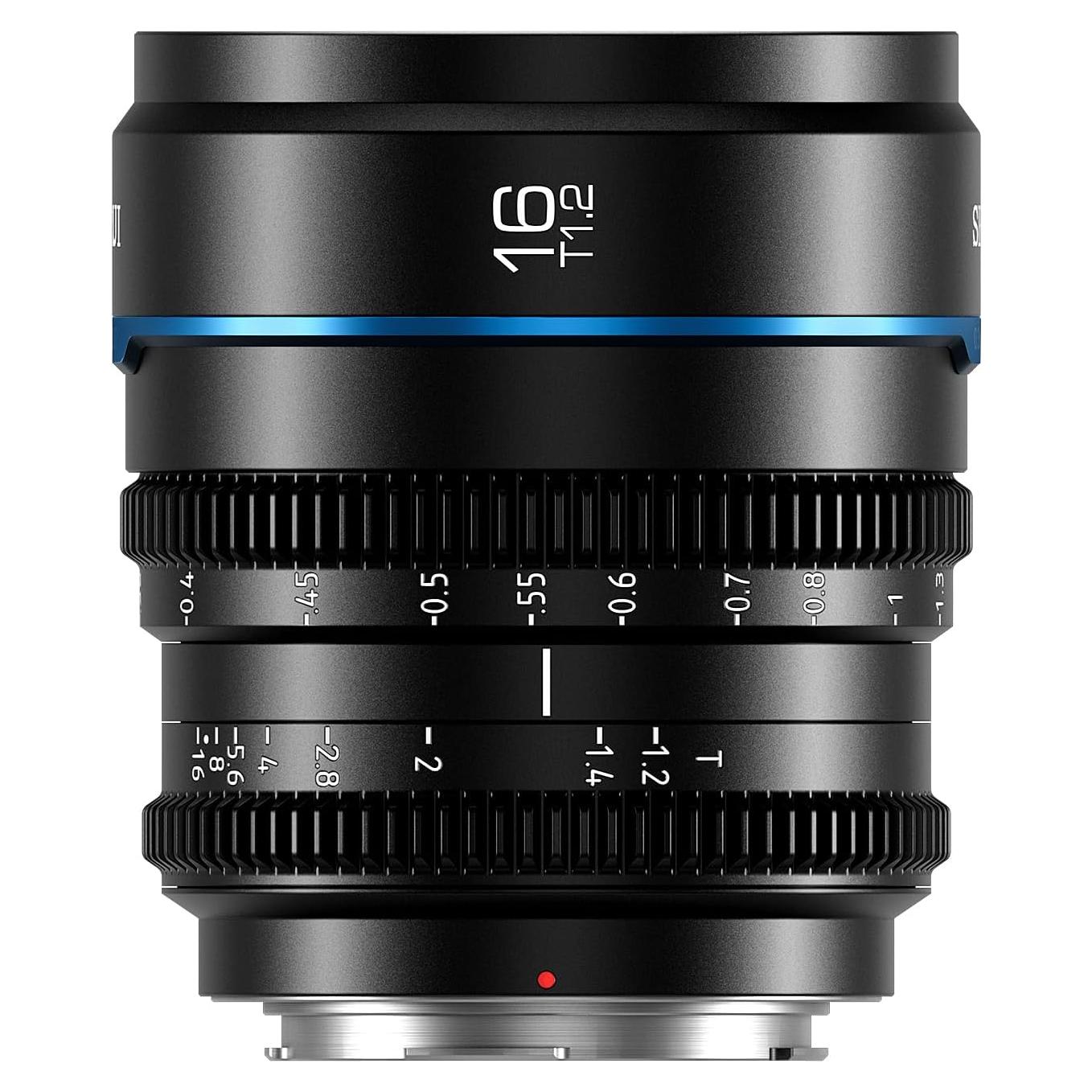 Lente Cine SIRUI 16mm T1.2 Gran Angular RF para RED Komodo