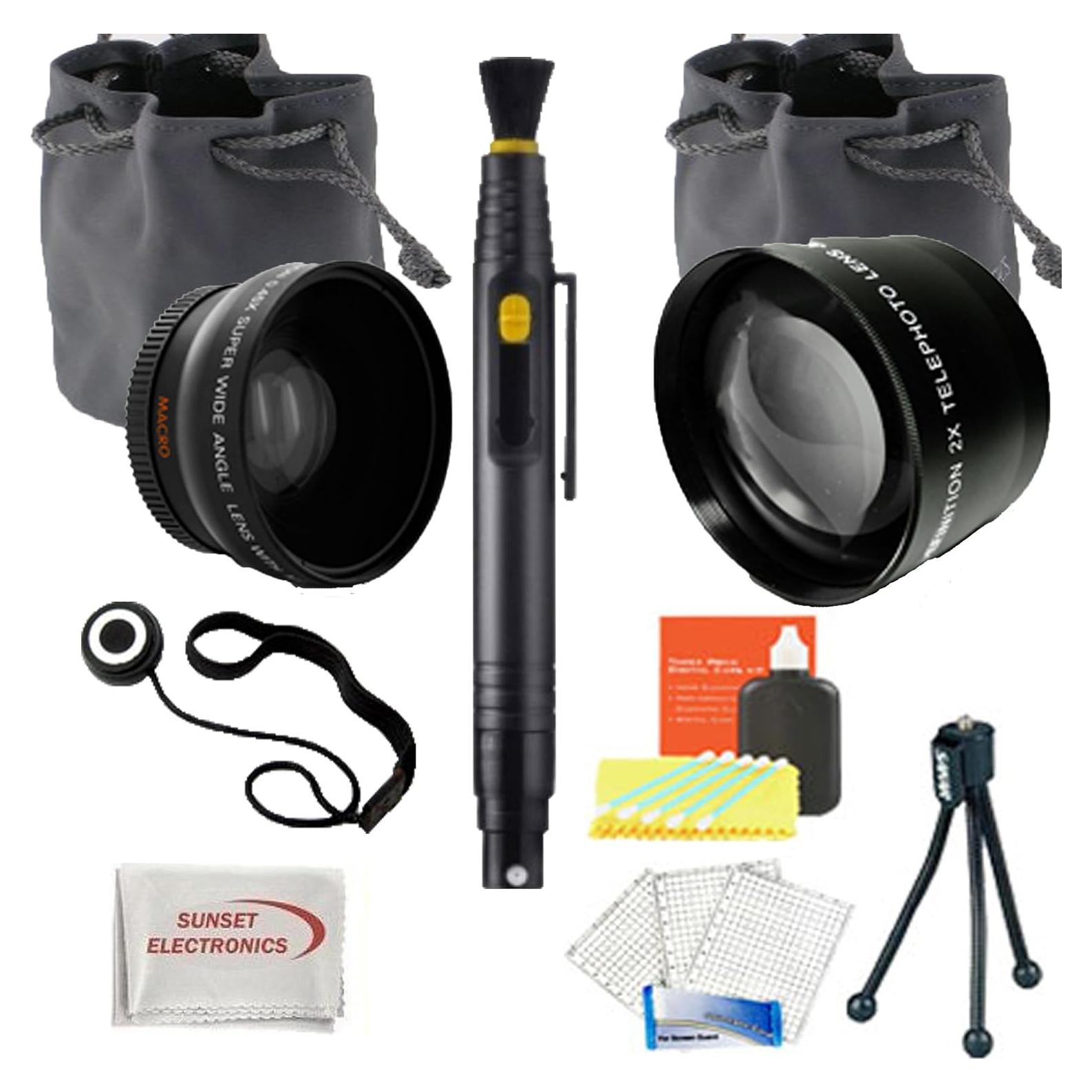 Kit de Lentes Gran Angular y Telefoto SSE para Panasonic LUMIX