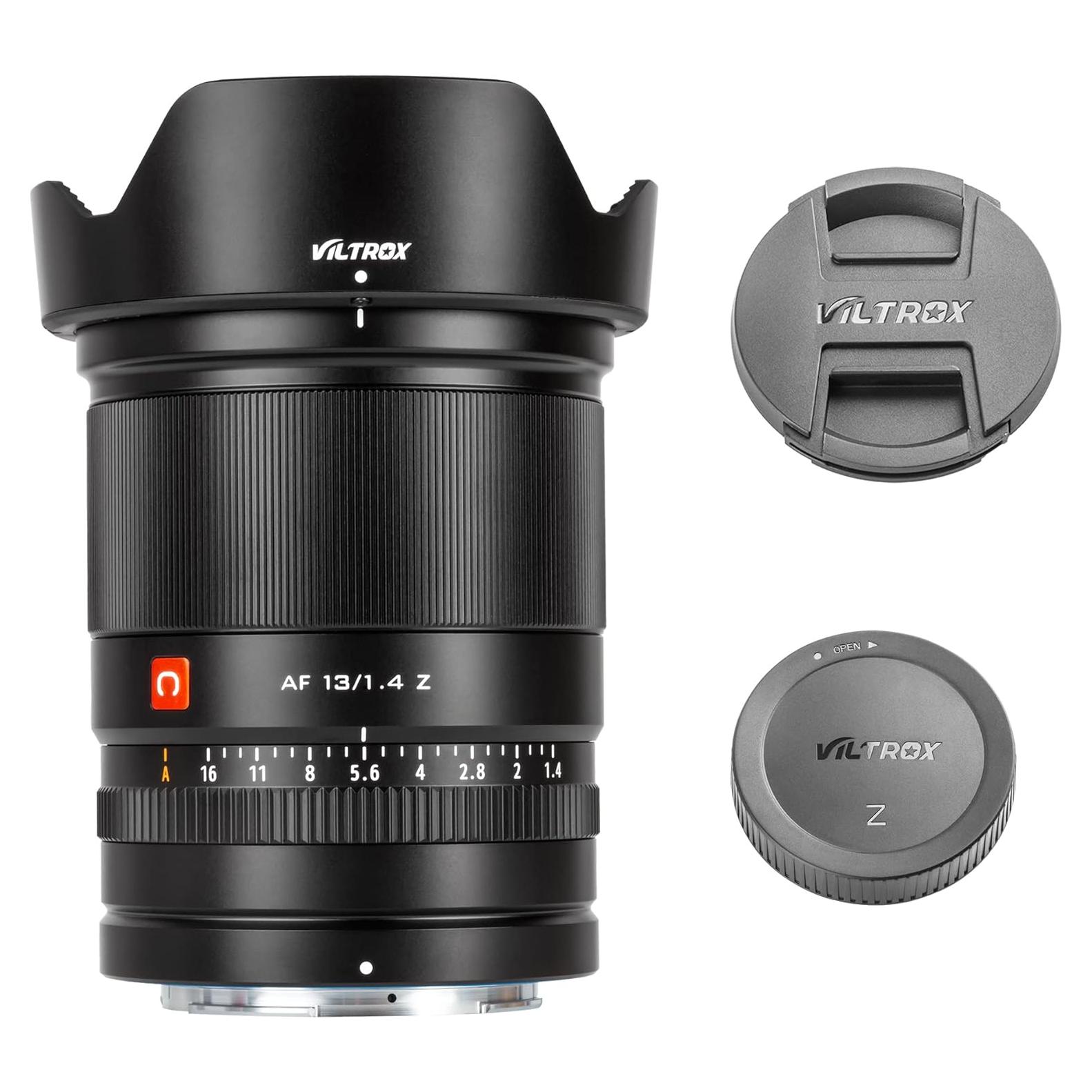 Lente VILTROX 13mm F1.4 Autofocus APS-C para Nikon Z