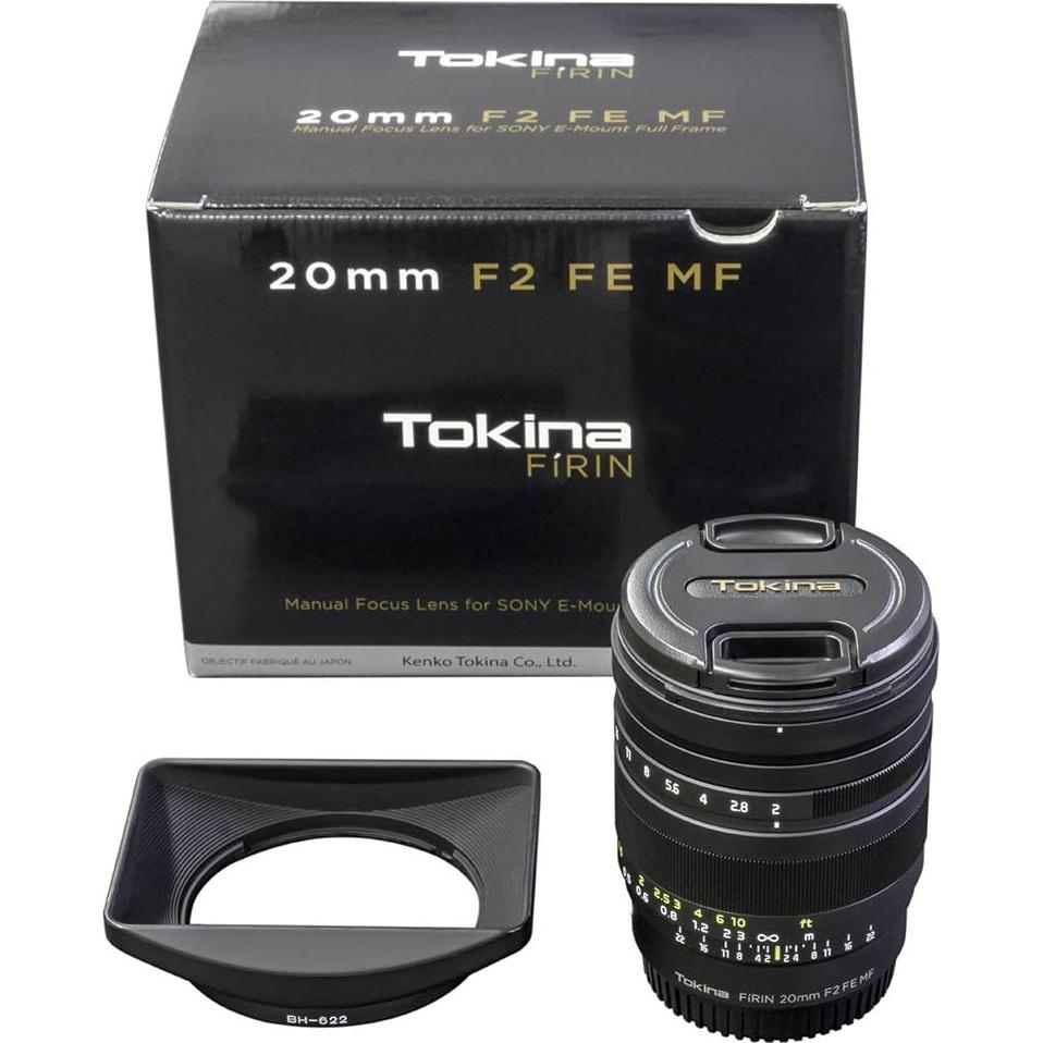 Lente Tokina FRN-MF20FXSE 20mm f/2 E-Mount para Sony
