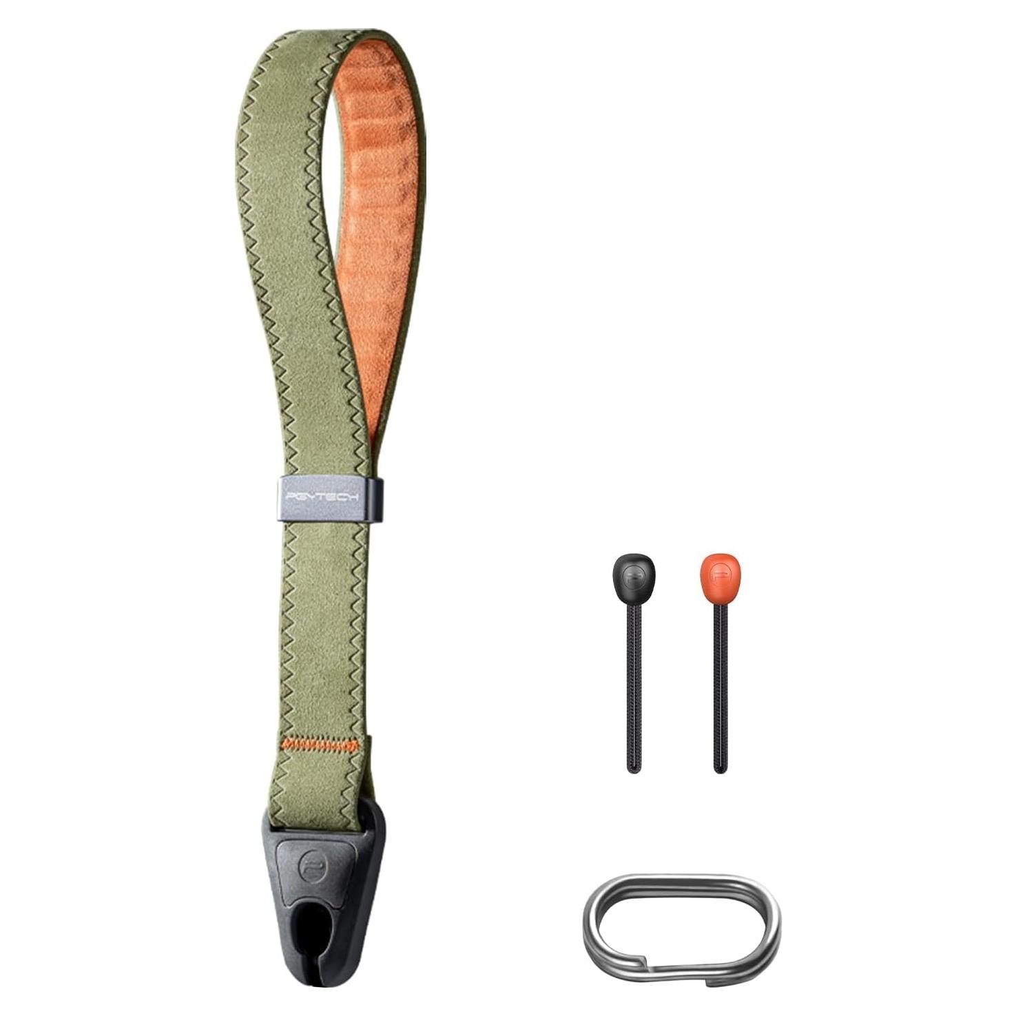 Correa de Muñeca PGYTECH Ajustable para Cámaras hasta 25kg - Verde