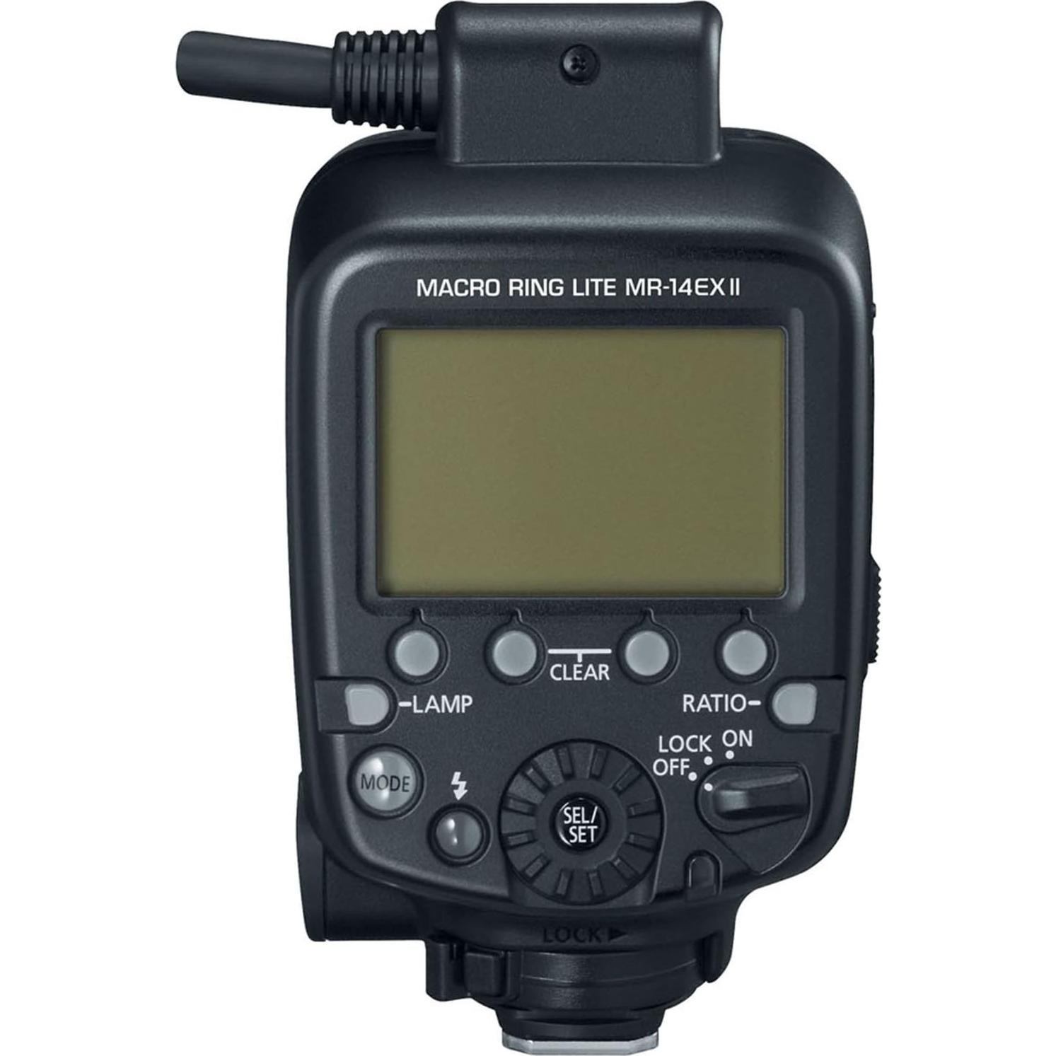 Flash Macro Canon MR-14EX II con Luz LED y E-TTL