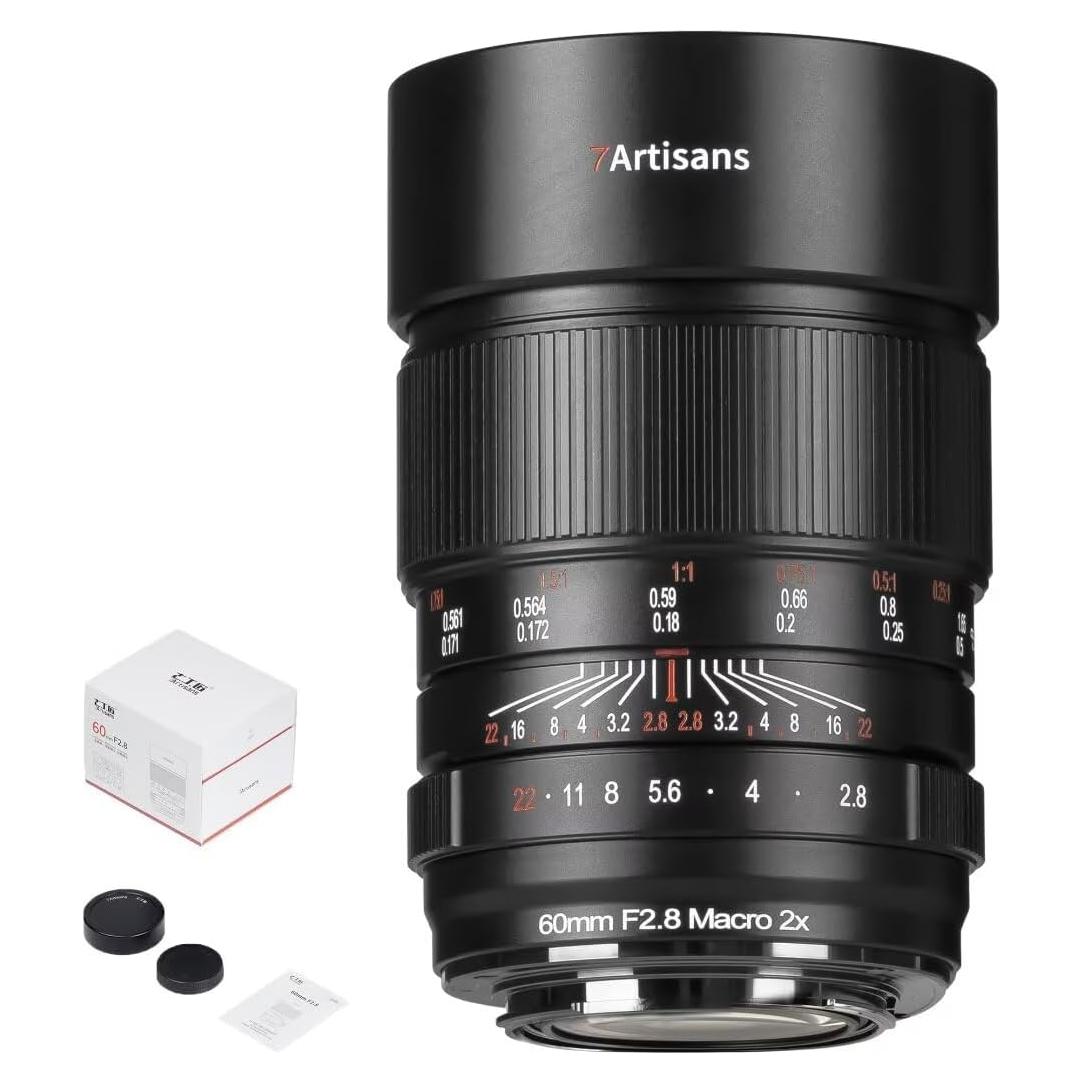 Lente Macro 60mm F2.8 2X 7artisans para Nikon Z