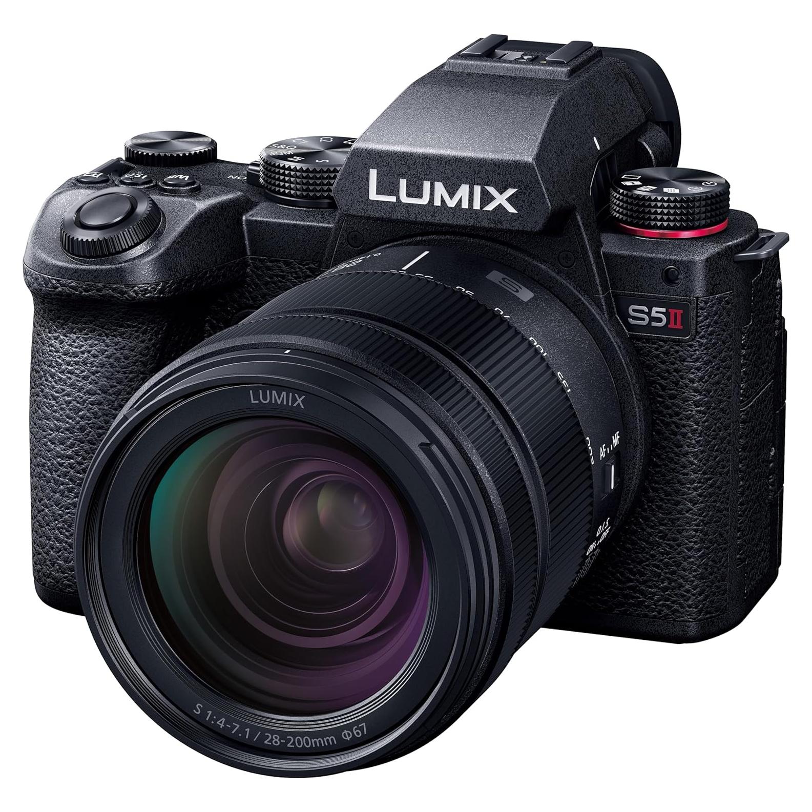 Cámara sin Espejo Panasonic LUMIX S5II 24.2MP + Lente 28-200mm