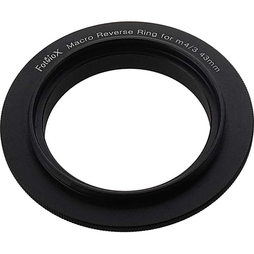 Adaptador Macro Fotodiox Reverse Ring 43mm para MFT Olympus Panasonic