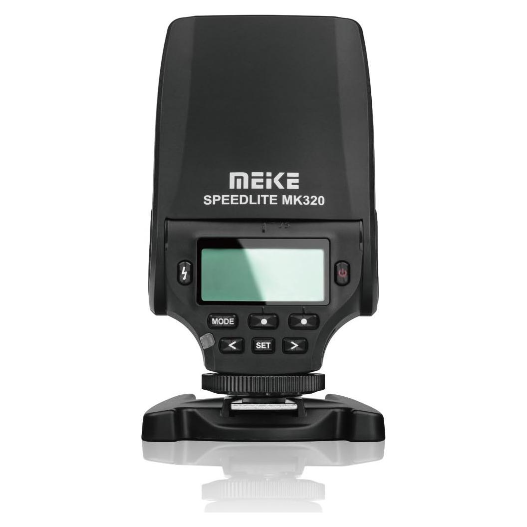 Flash Speedlite MEIKE MK-320P TTL GN32 para Olympus y Panasonic