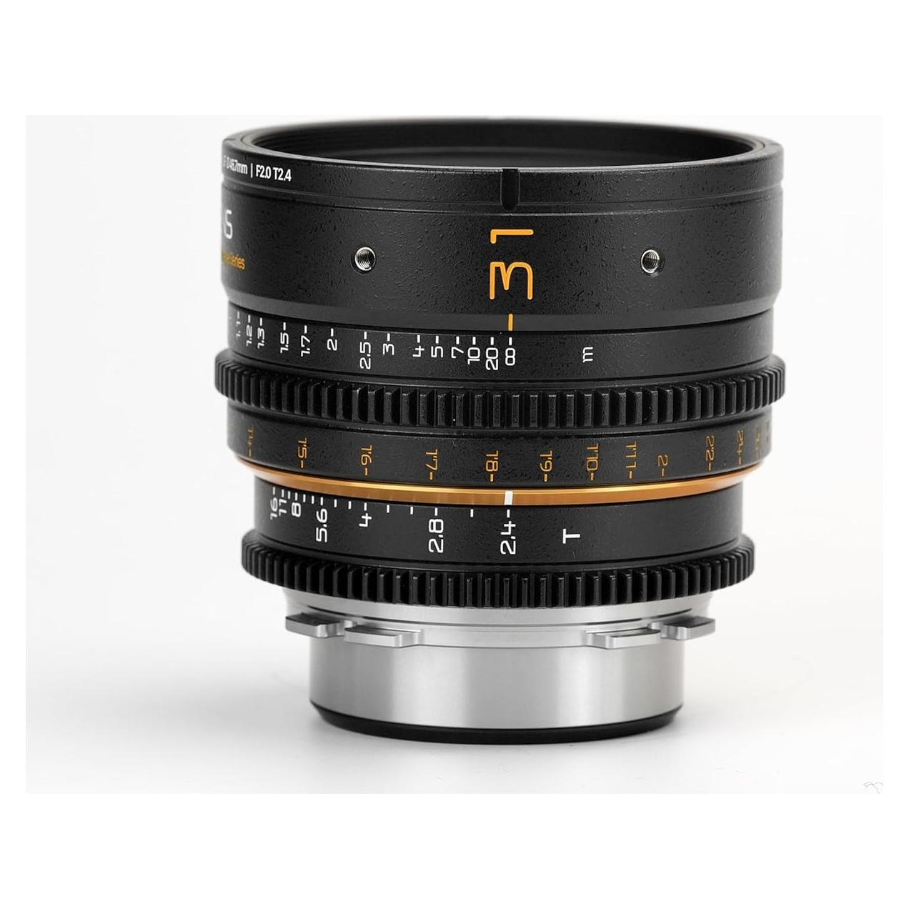 DULENS APO Mini Prime 31mm T2.4 Lente de Cine Manual PL