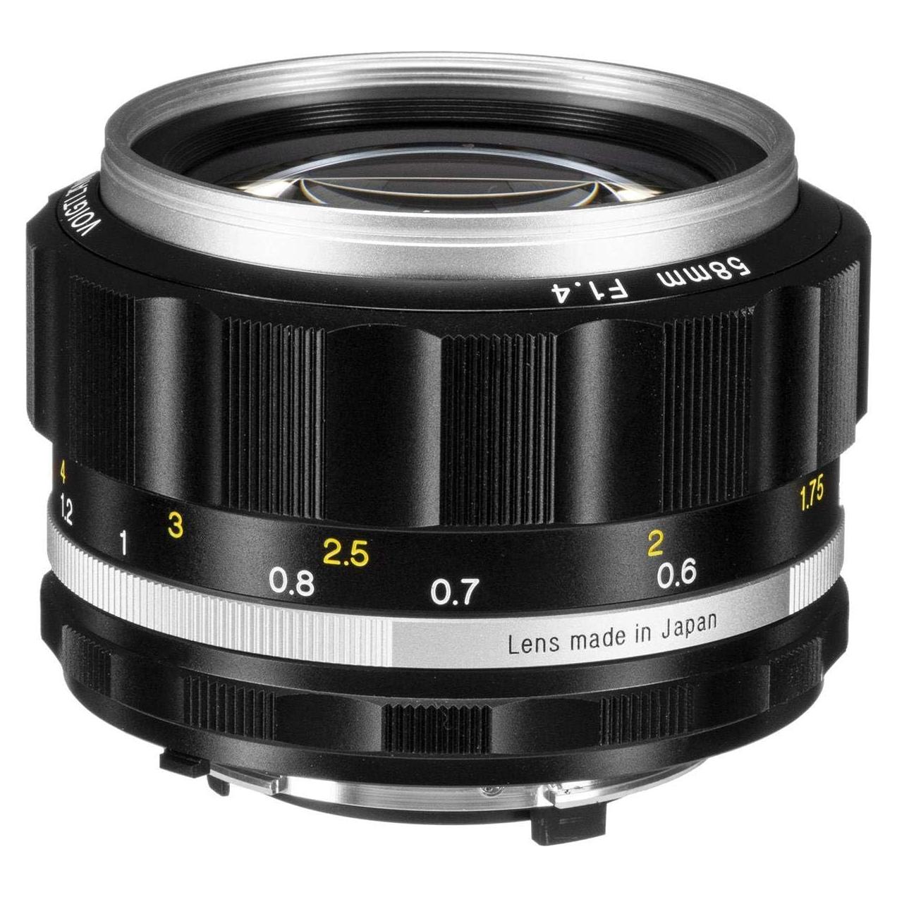 Lente Voigtlander Nokton 58mm f/1.4 SL II S para Nikon