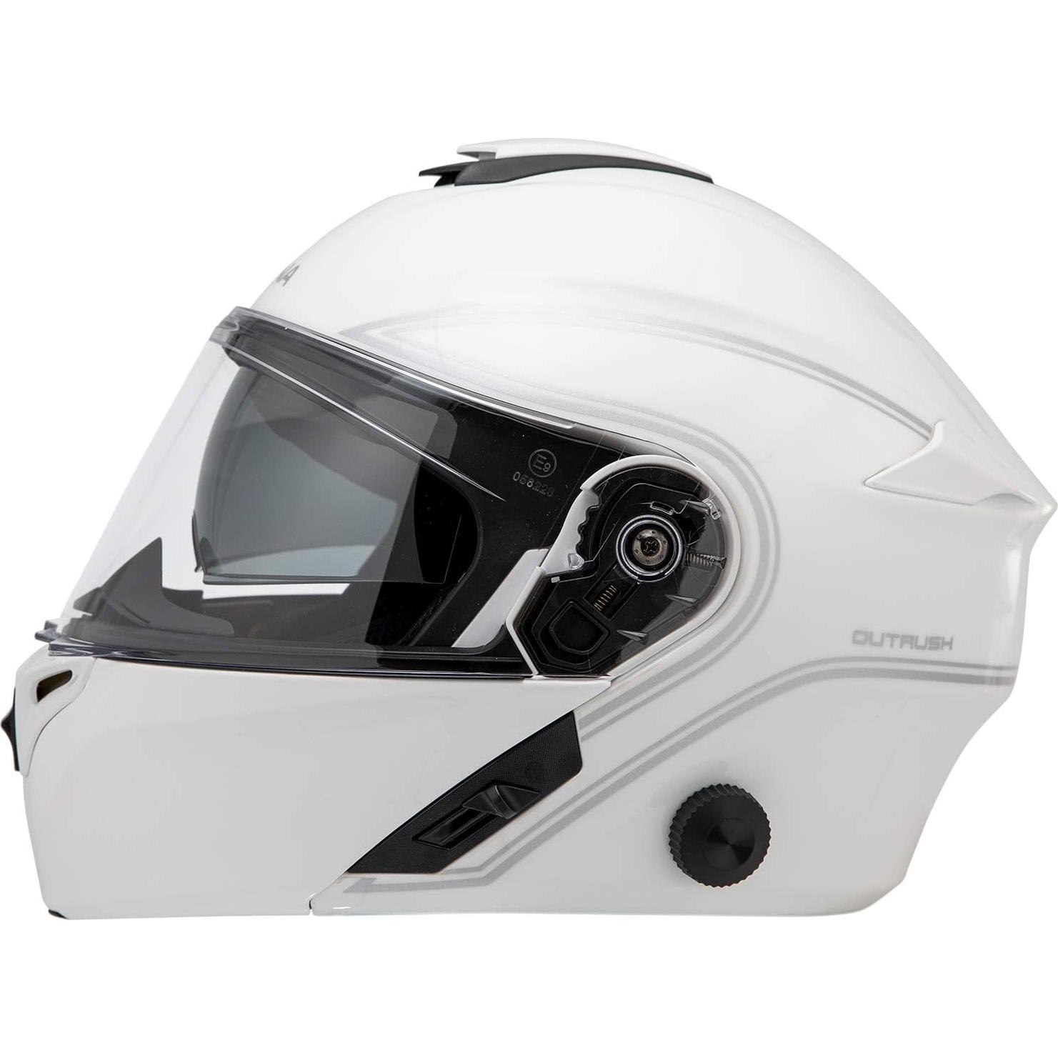 Casco Modular Sena Outrush Blanco Brillante Pequeño