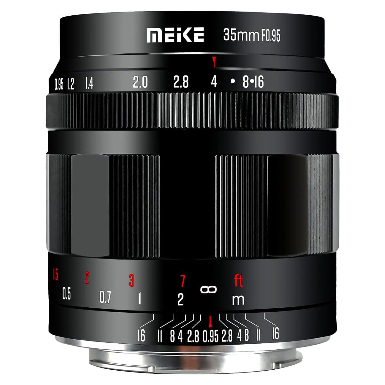 Lente Meike 35mm f0.95 Enfoque Manual para Fujifilm APS-C