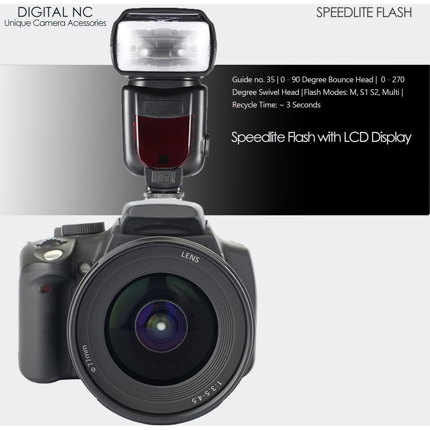 Flash Speedlite Digital Nc ALT-95CN-954 para Canon EOS R100