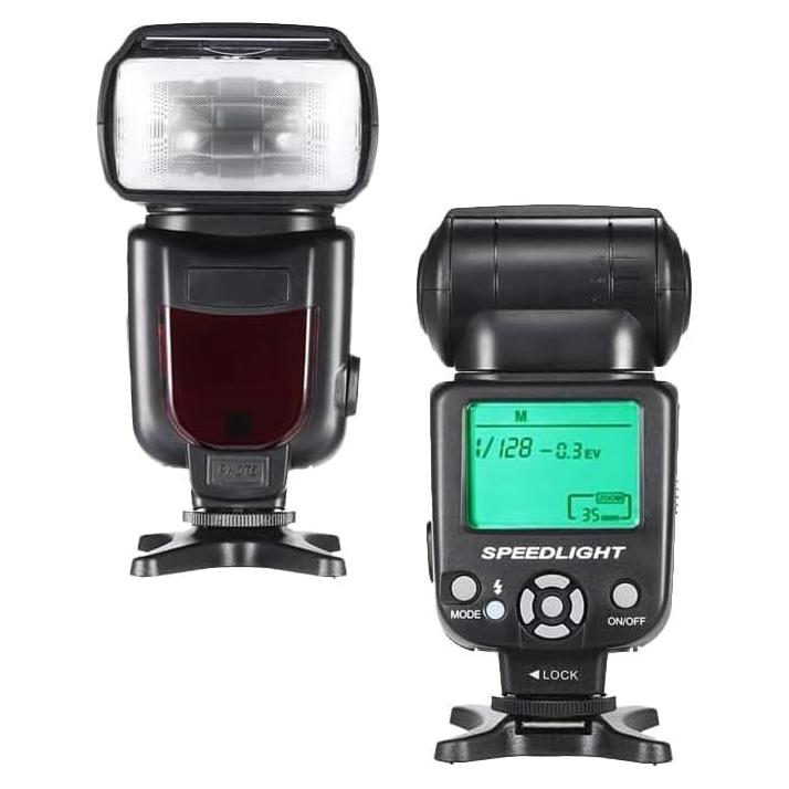 Flash Speedlite Digital Nc ALT-95CN-955 con LCD para Canon EOS R7