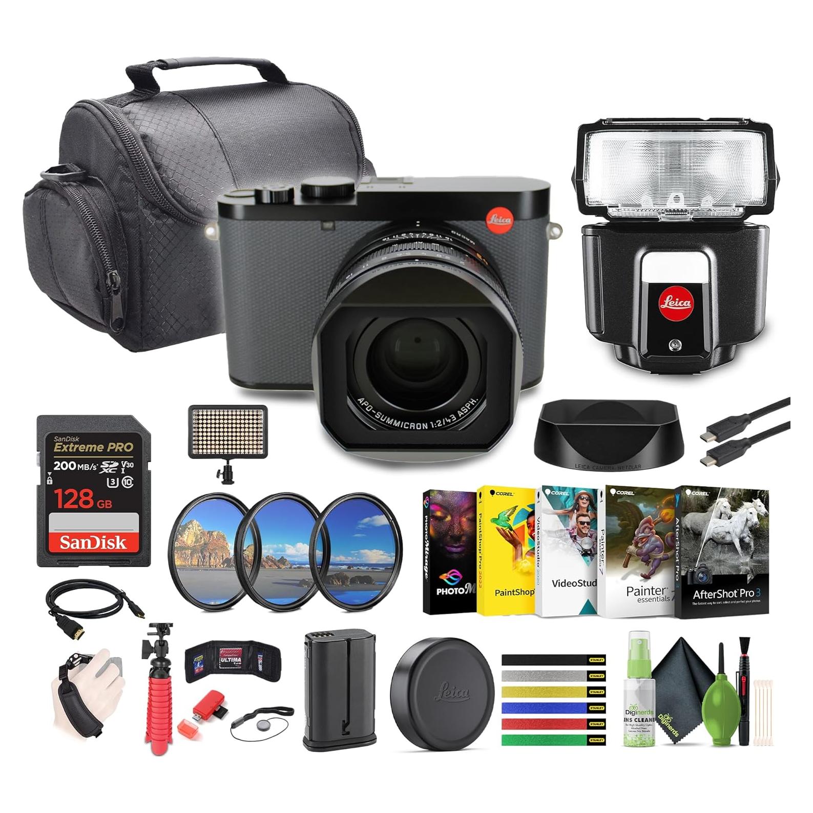 Cámara Digital Compacta Leica Q3 43 60MP Video 8K Accesorios