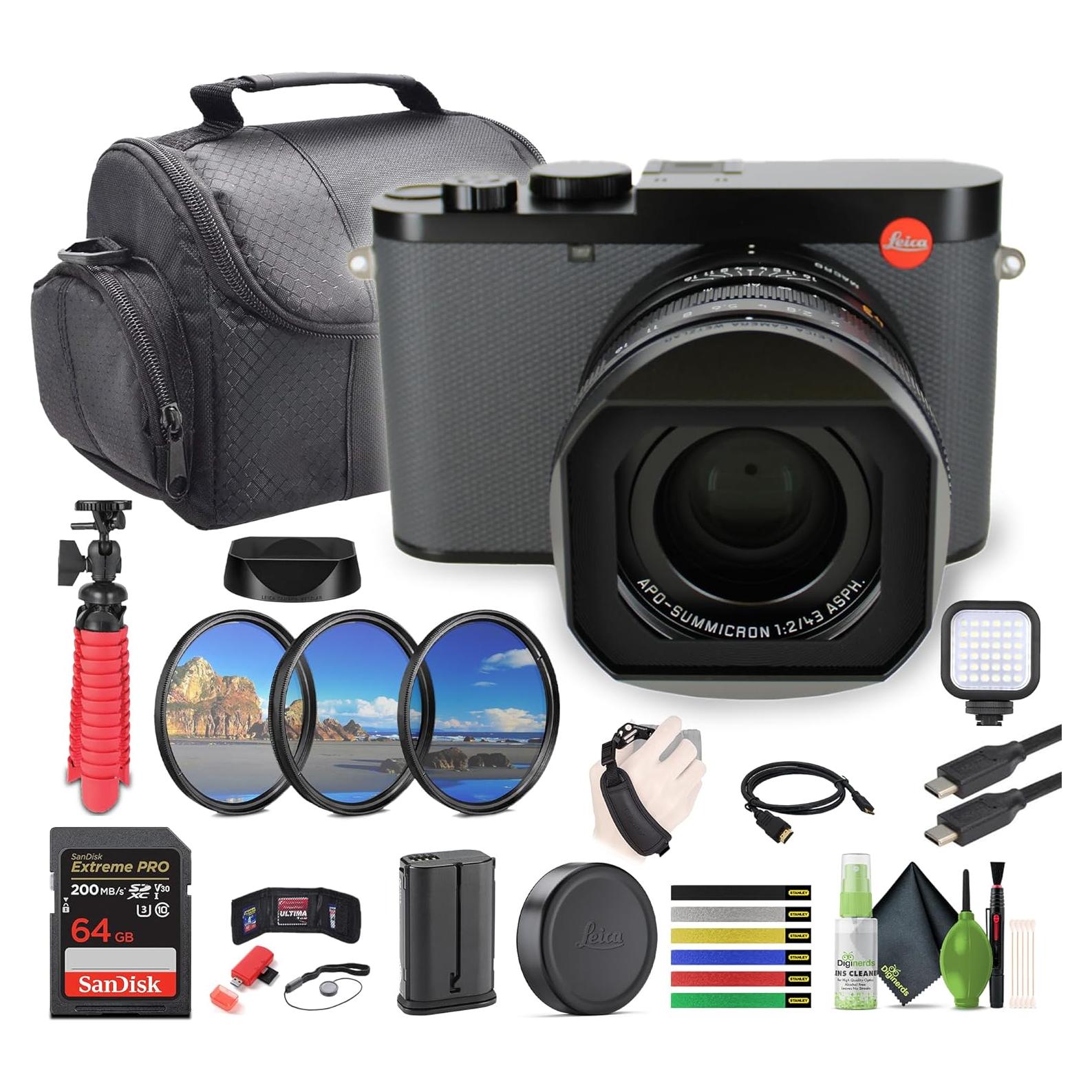 Cámara Digital Compacta Leica Q3 43 60MP Video 8K Accesorios