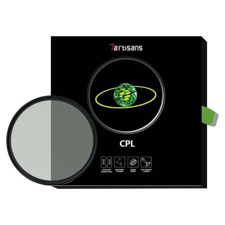 Filtro Polarizador Circular 7artisans CPL 77mm Ultra Delgado