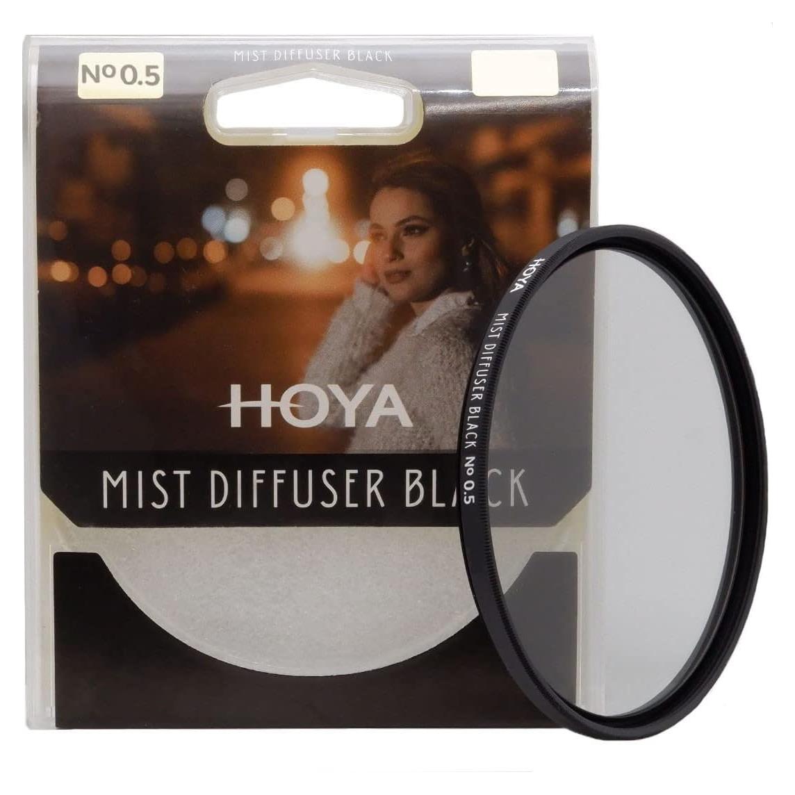 Filtro Difusor Hoya 49mm Mist No. 0.5 - Efecto Suave para Retratos