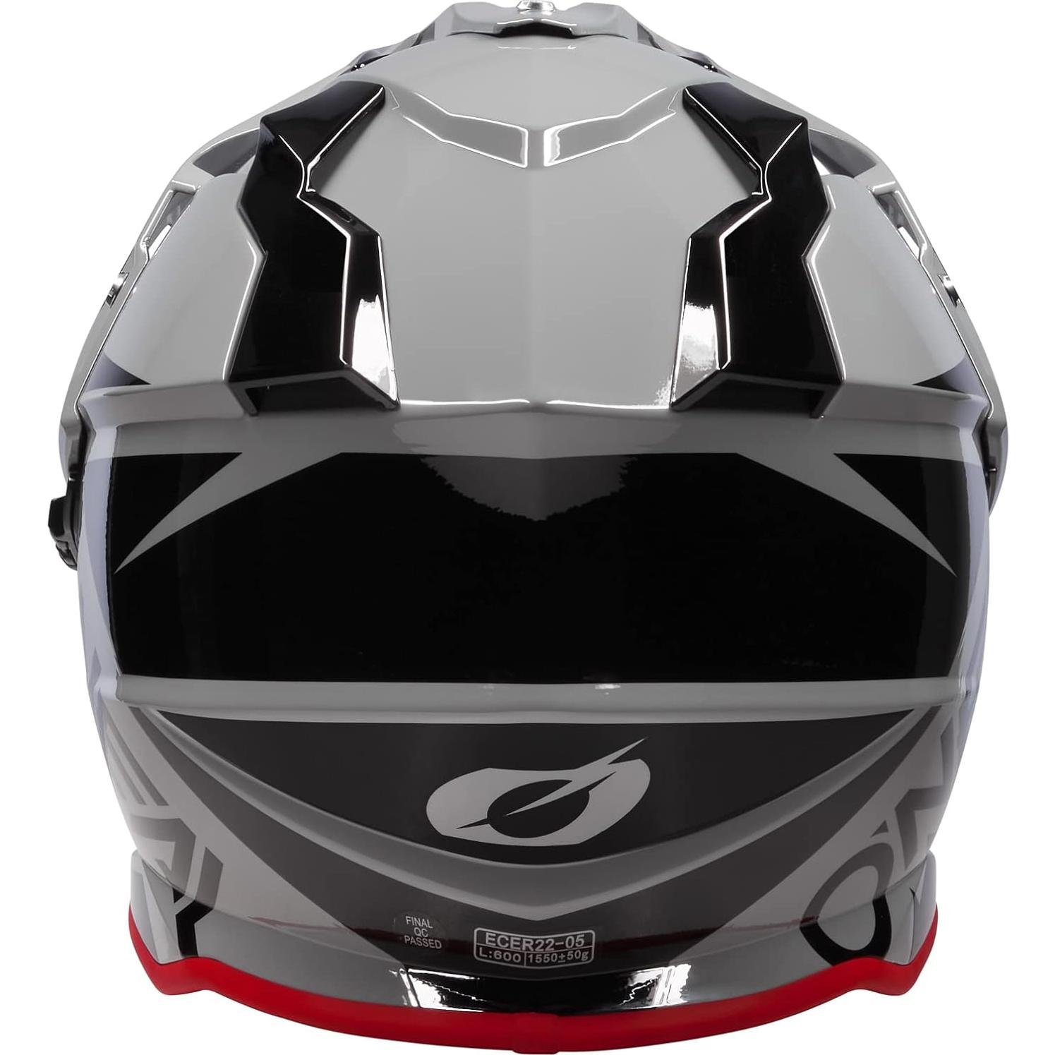 Casco O'Neal Sierra R X-Pequeño Negro/Gris 2.20 kg