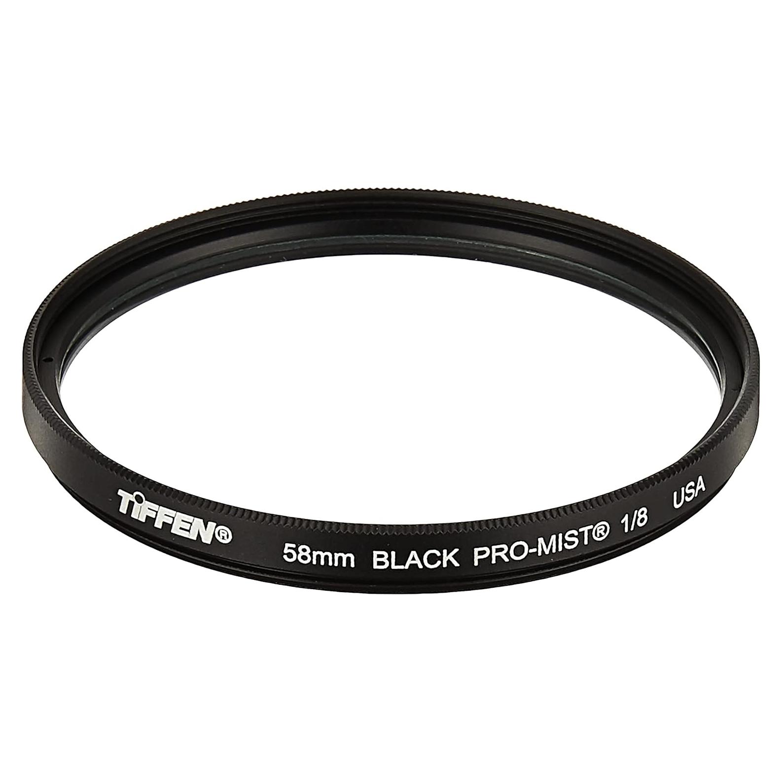 Filtro Black Pro-Mist 58mm 1/8 - Efecto Cinemático Tiffen