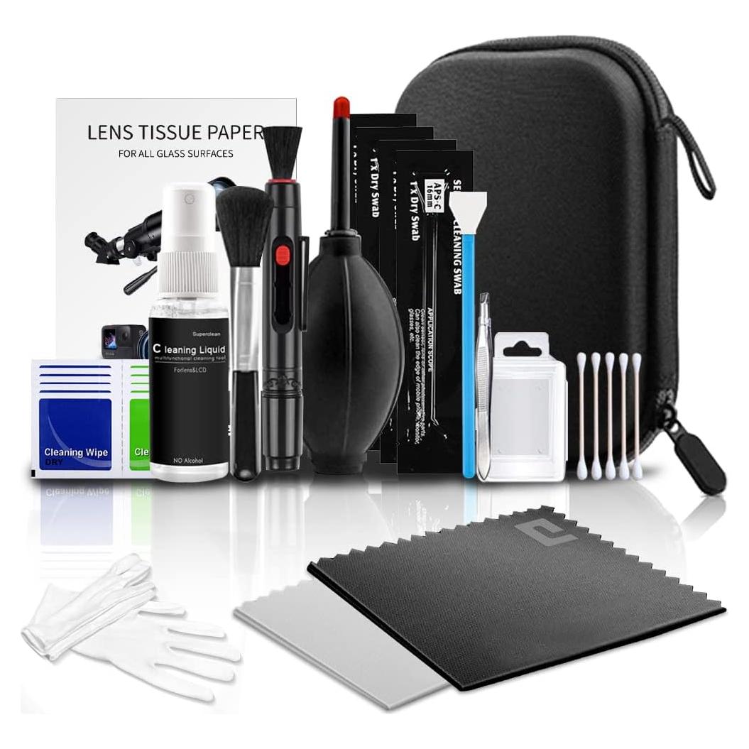 Kit de Limpieza de Cámara Profesional ParaPace con Estuche