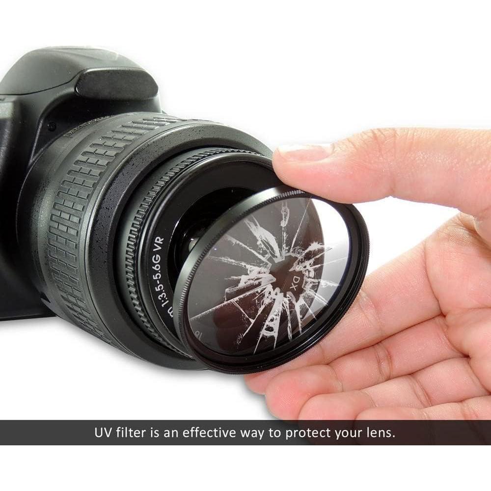 Kit de Filtros de Lente 52MM Acuvar UV CPL FLD + Estuche