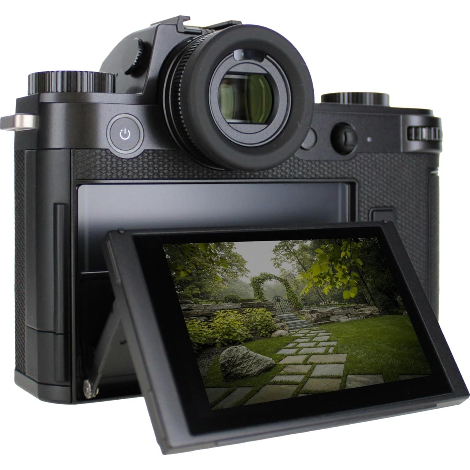 Cámara Digital Sin Espejo Leica SL3 60MP + Lente Panasonic 85mm