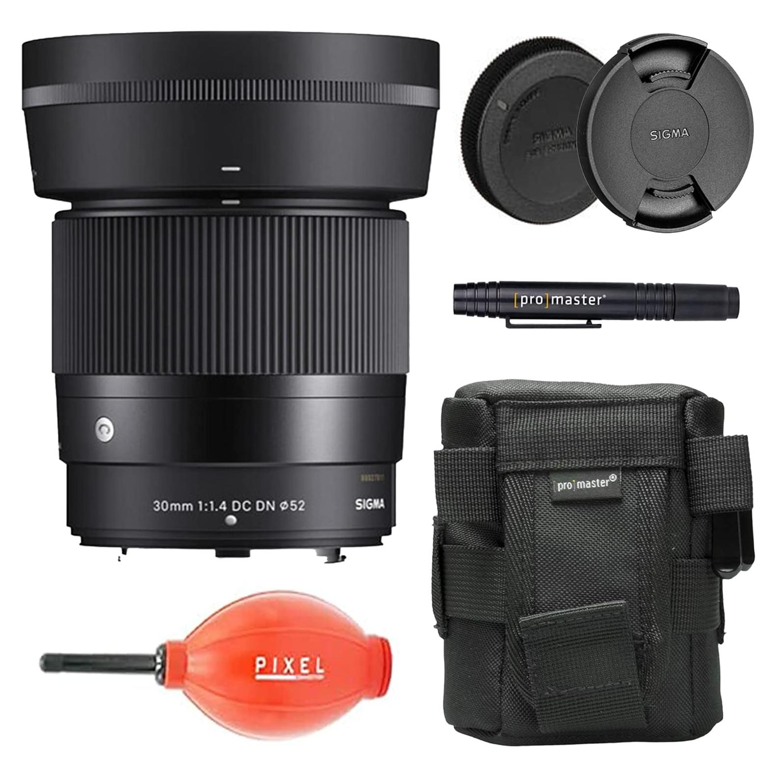 Lente Sigma 30mm f/1.4 DC DN para Nikon Z - Accesorios Incluidos
