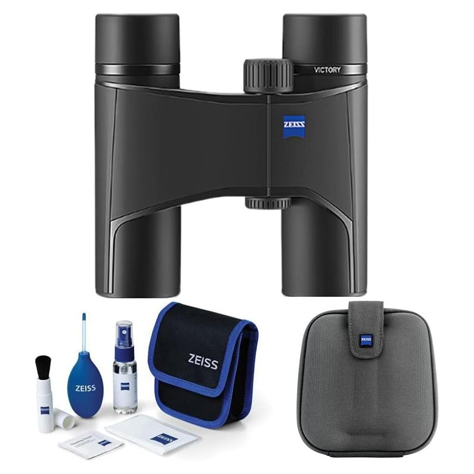 Binoculares Zeiss 10x25 Victory Pocket con Kit de Limpieza