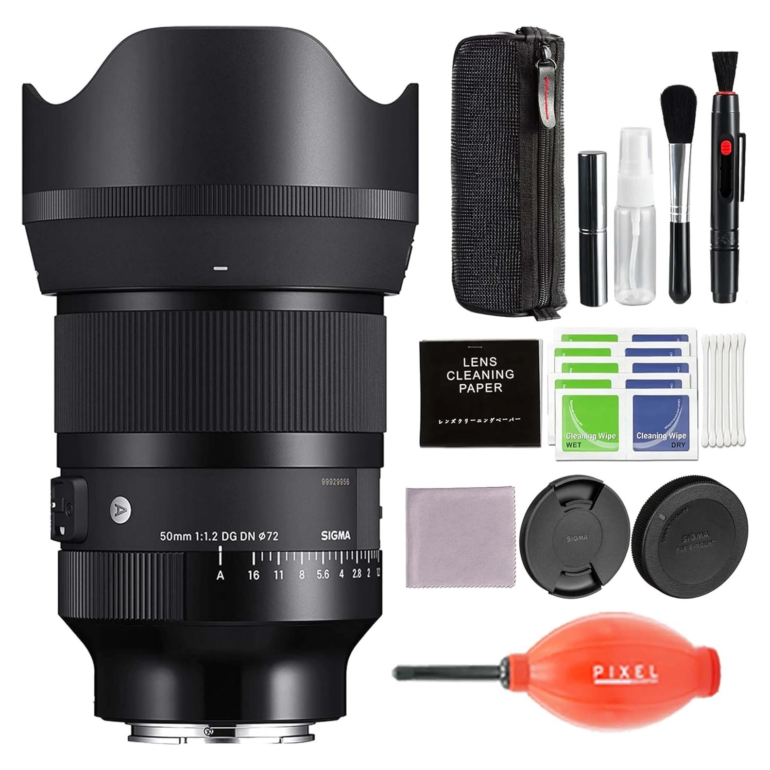 Lente Sigma 50mm f/1.2 DG DN Art para Sony E + Kit Accesorios