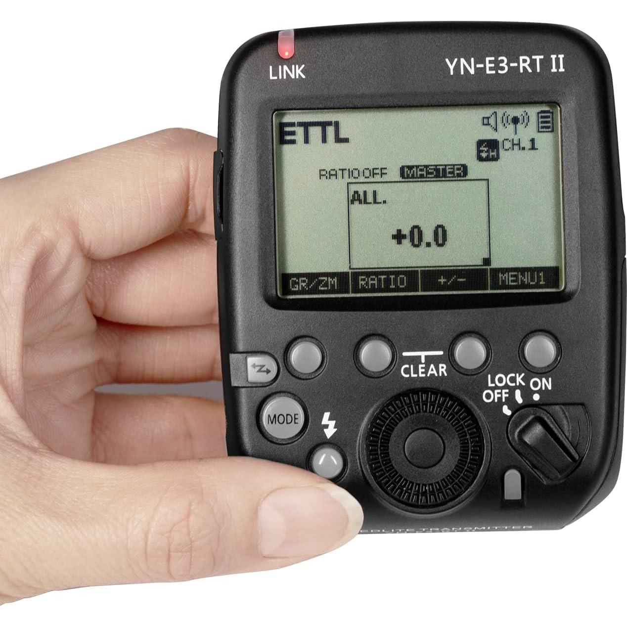 Disparador Inalámbrico Yongnuo YN-E3-RT II para Canon