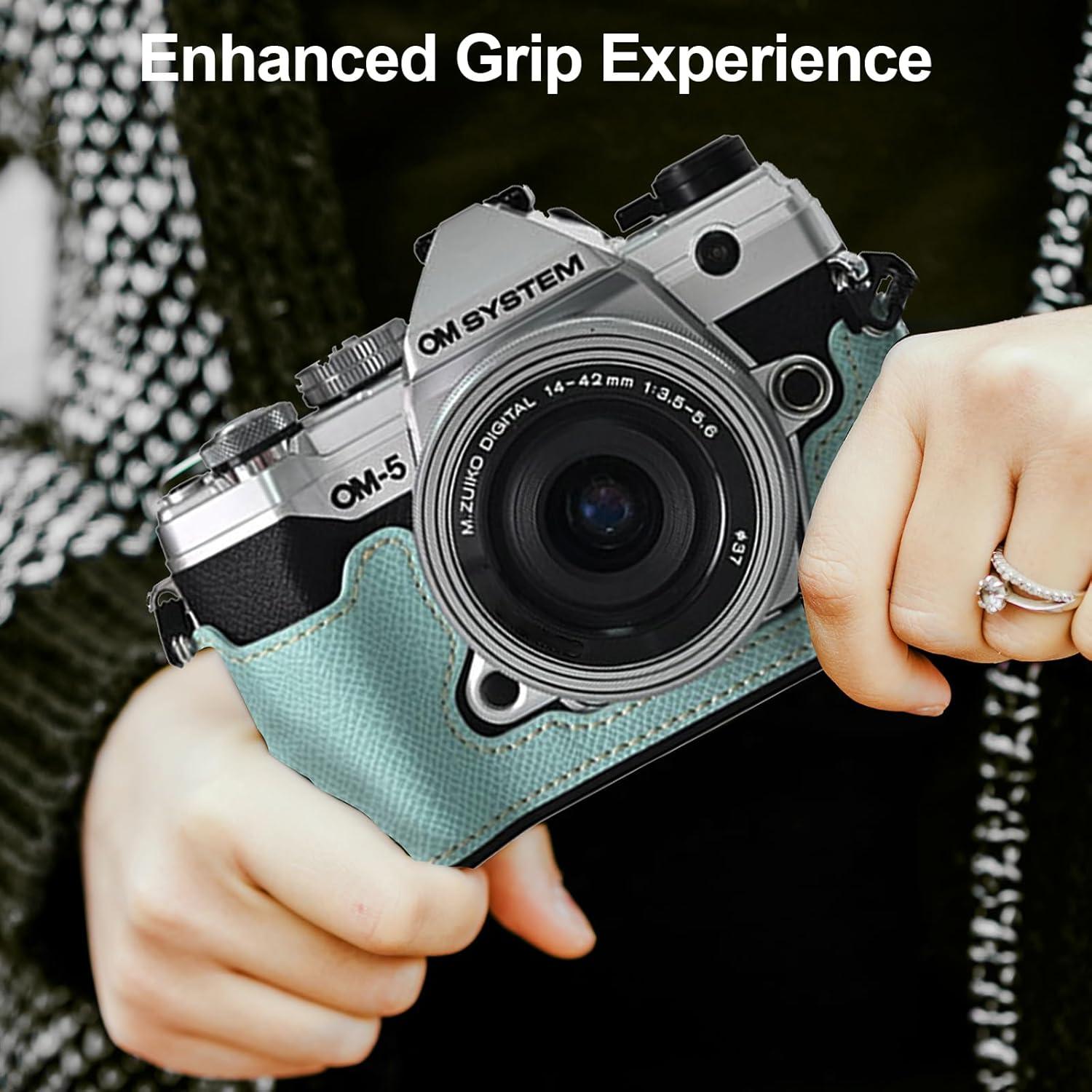 Kit Funda Protectora para Cámara Olympus OM-5 E-M5 III Azul