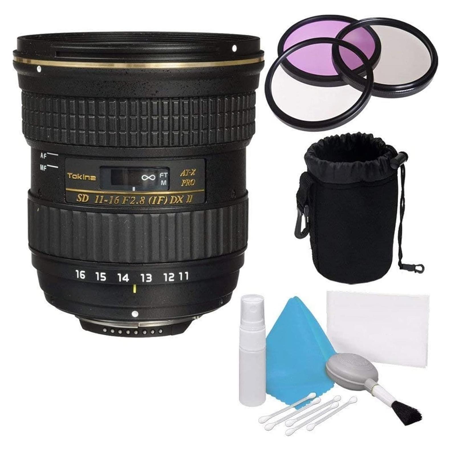 Lente Tokina 12-28mm f/4.0 AT-X Pro para Canon + Kit de Limpieza y Filtros