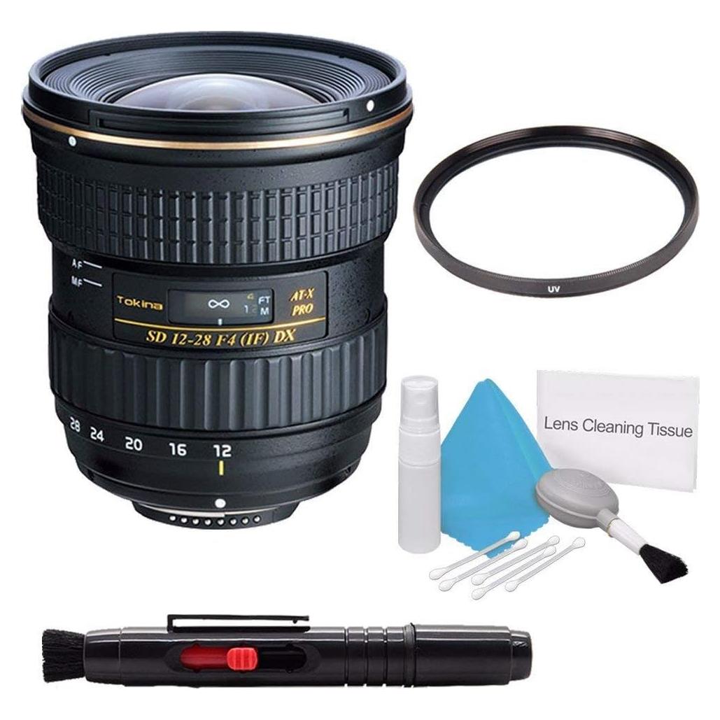 Lente Tokina 12-28mm f/4.0 AT-X Pro para Canon + Kit de Limpieza
