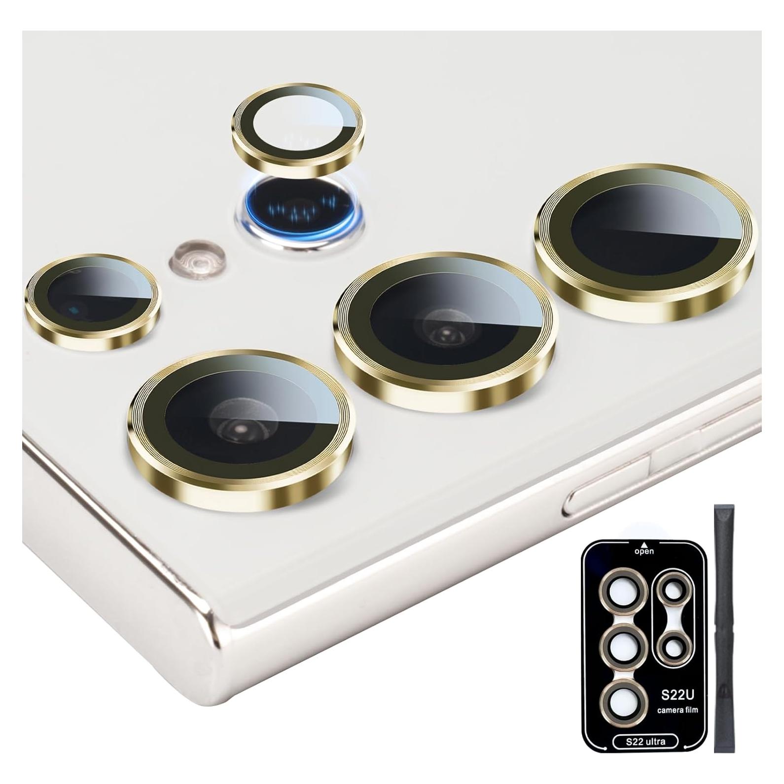 Protector de Lente de Cámara Zevytop para Samsung Galaxy S22 Ultra