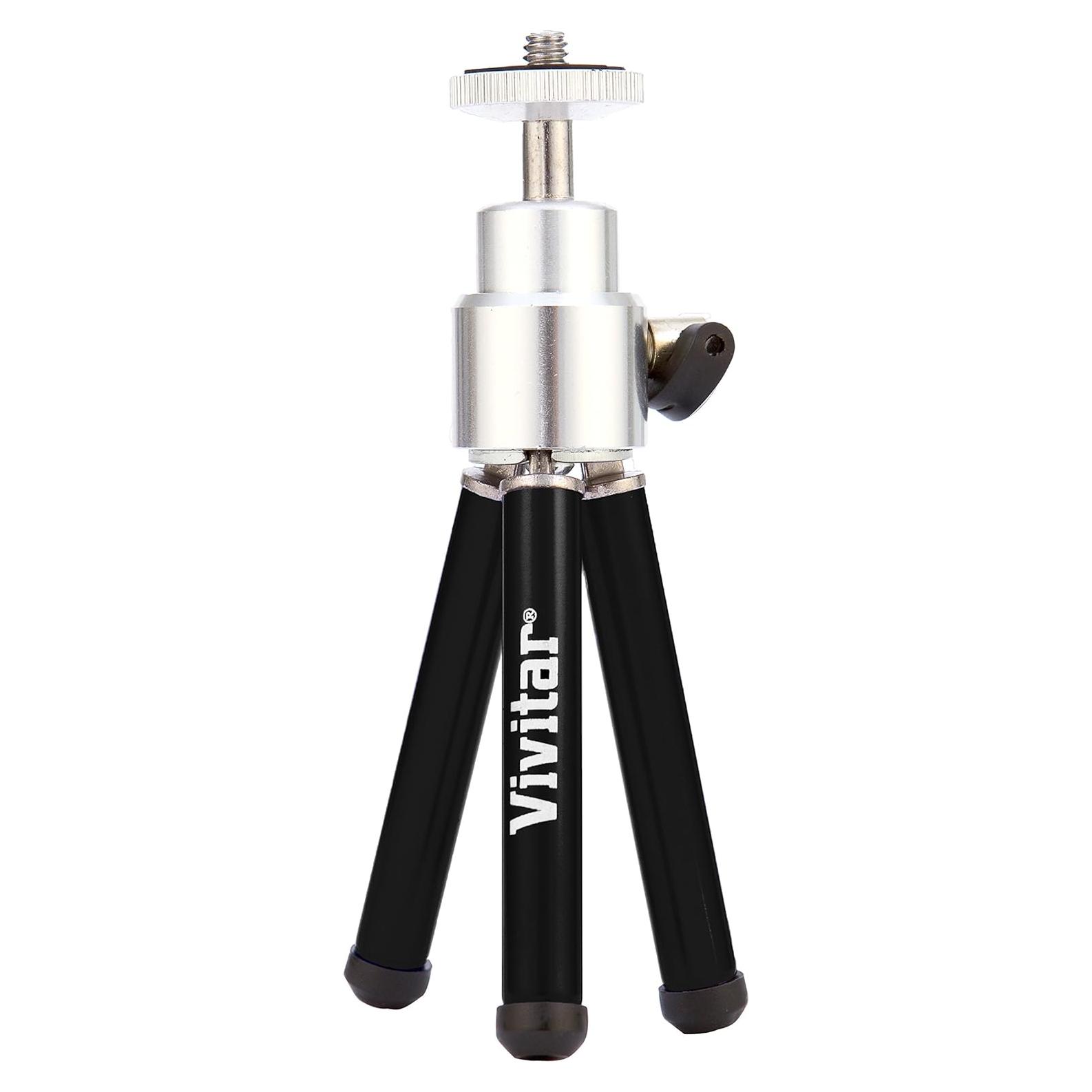 Trípode de Mesa Vivitar VIV-MPT-100B 6" (Negro)