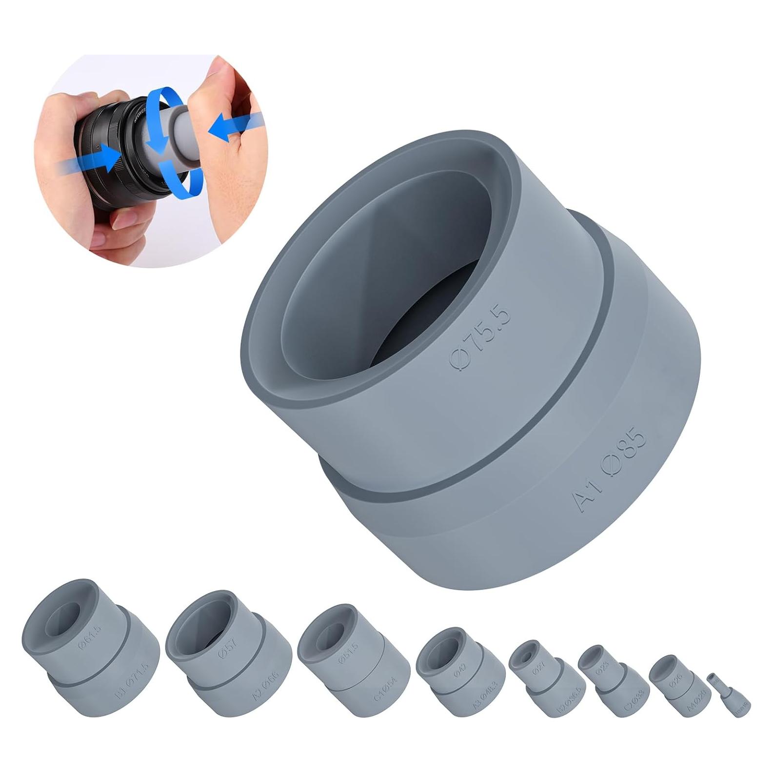 Kit de Reparación de Lentes NEEWER HW-37, 9 Piezas Silicona