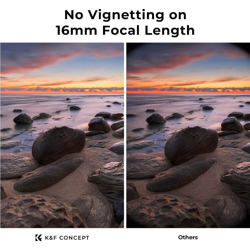 Filtro ND variable K&F Concept 67mm ND2-ND400 con paño