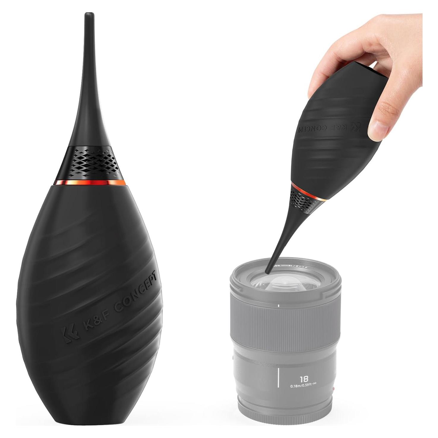 Soplador de Aire K&F Concept para Lentes DSLR y Sensores