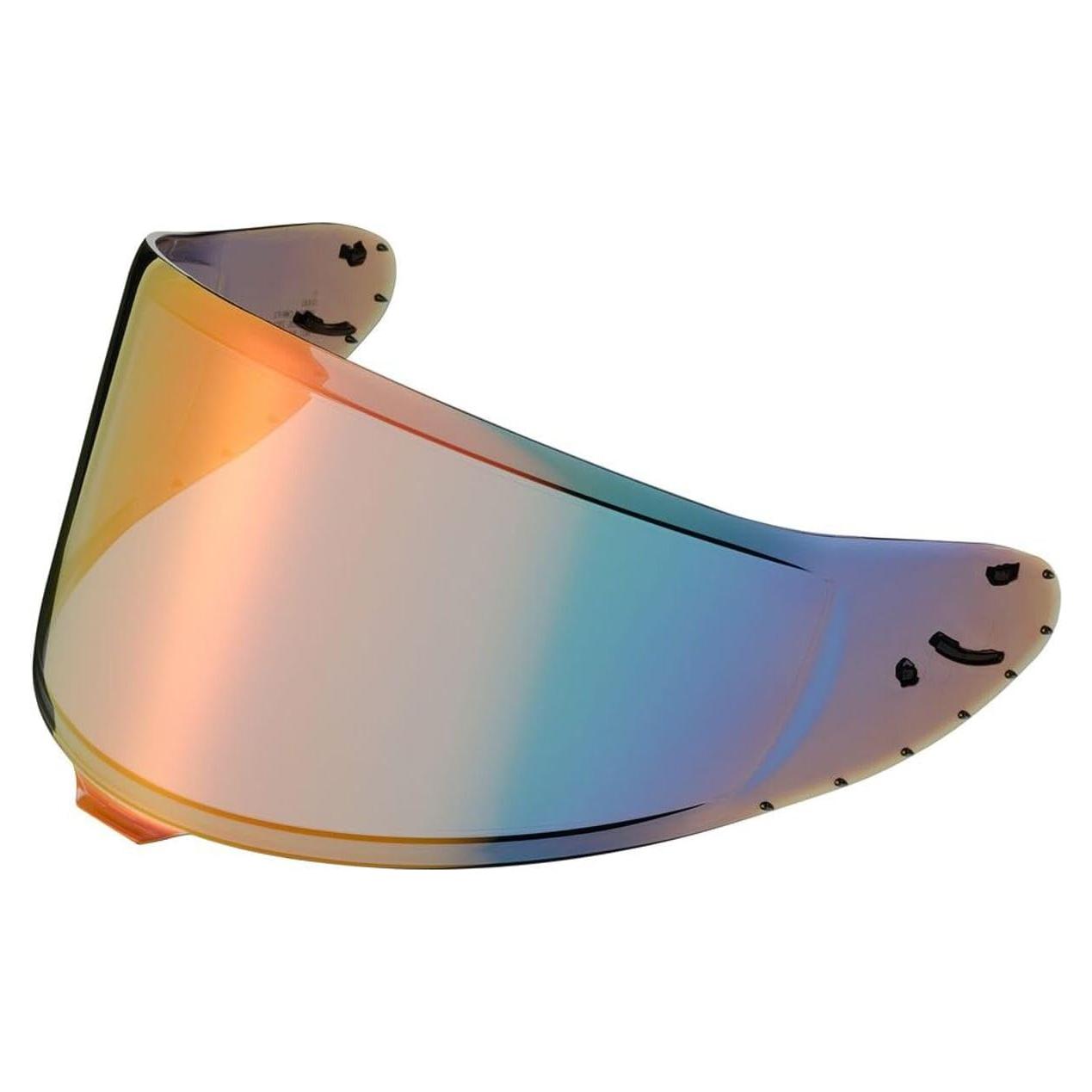 Visera Shoei CWR-F2 para Casco NXR 2 - Espejada Arcoíris