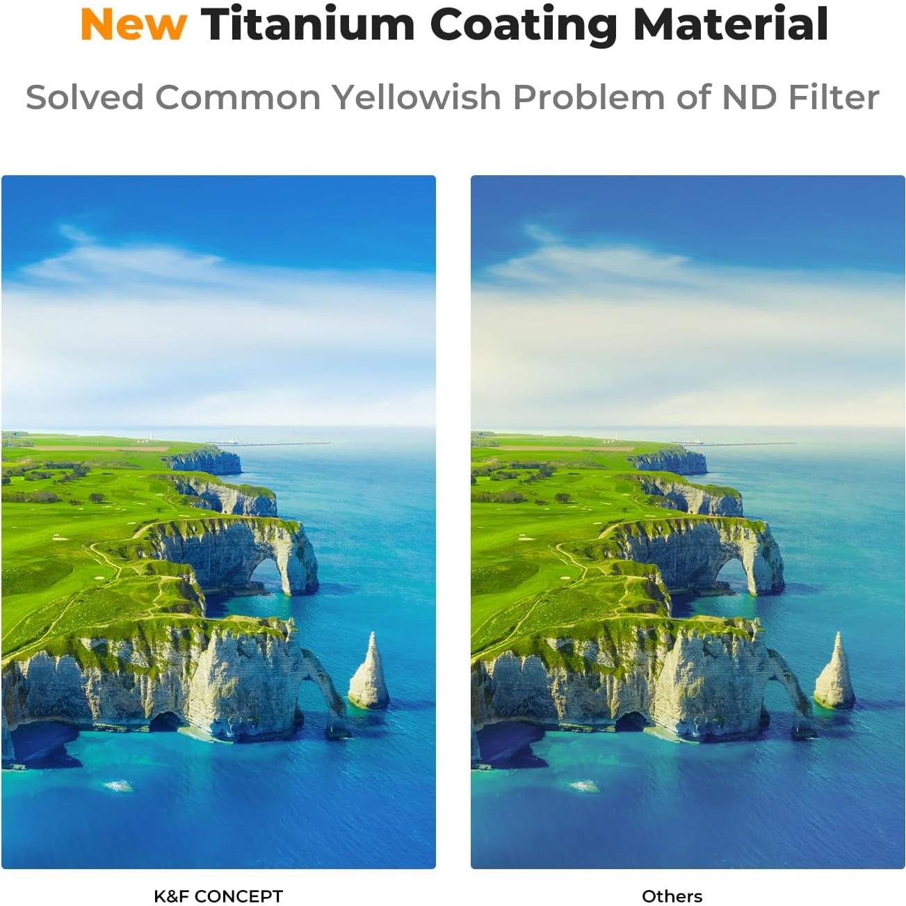 Filtro ND Variable y CPL K&F Concept 67mm Nano-X